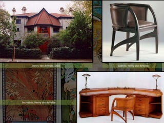 Henry Van deVelde, 1901
Secretária, Henry Van deVelde
Cadeira, Henry Van deVelde
 