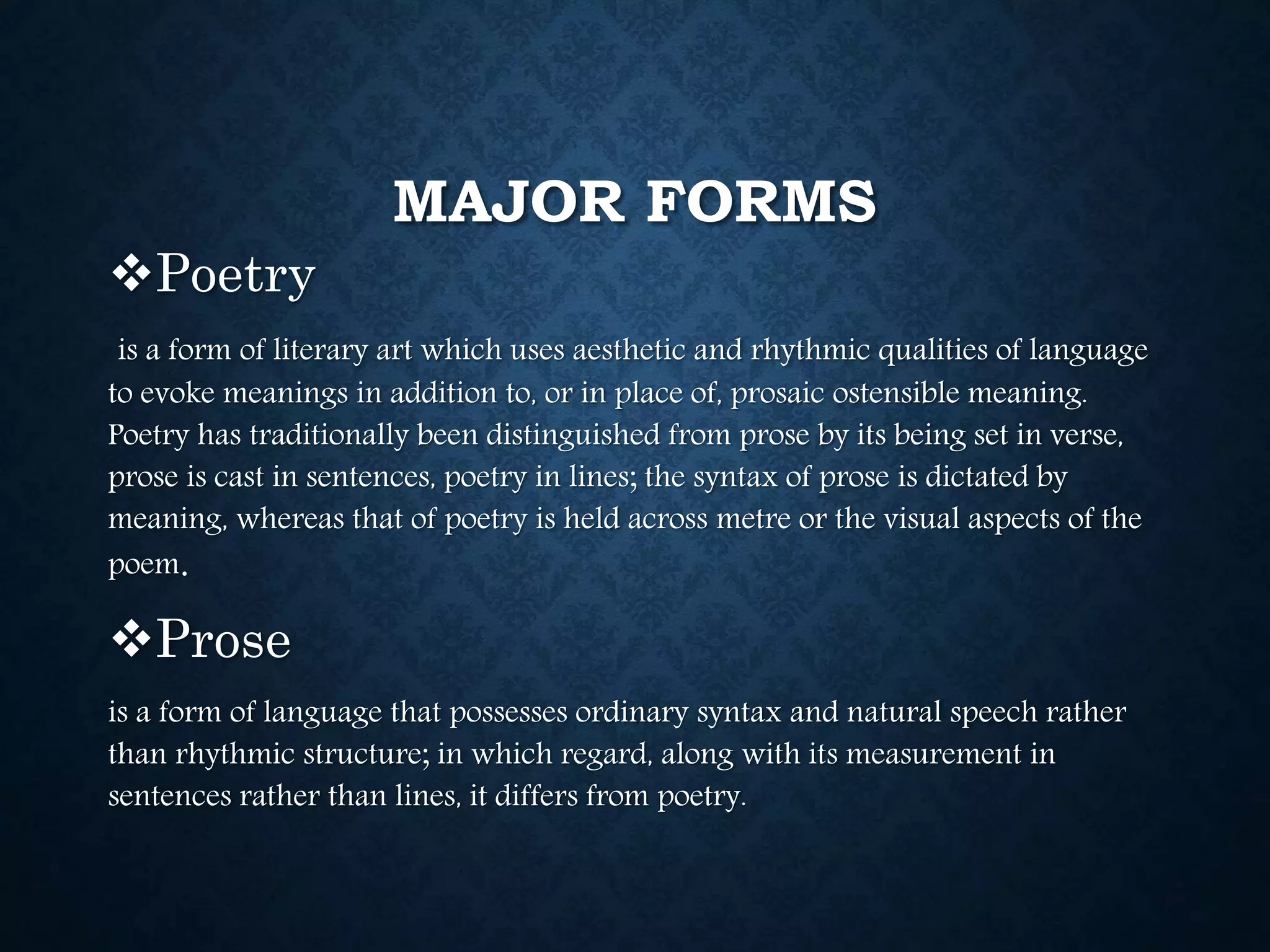 Arts and literature | PPTX