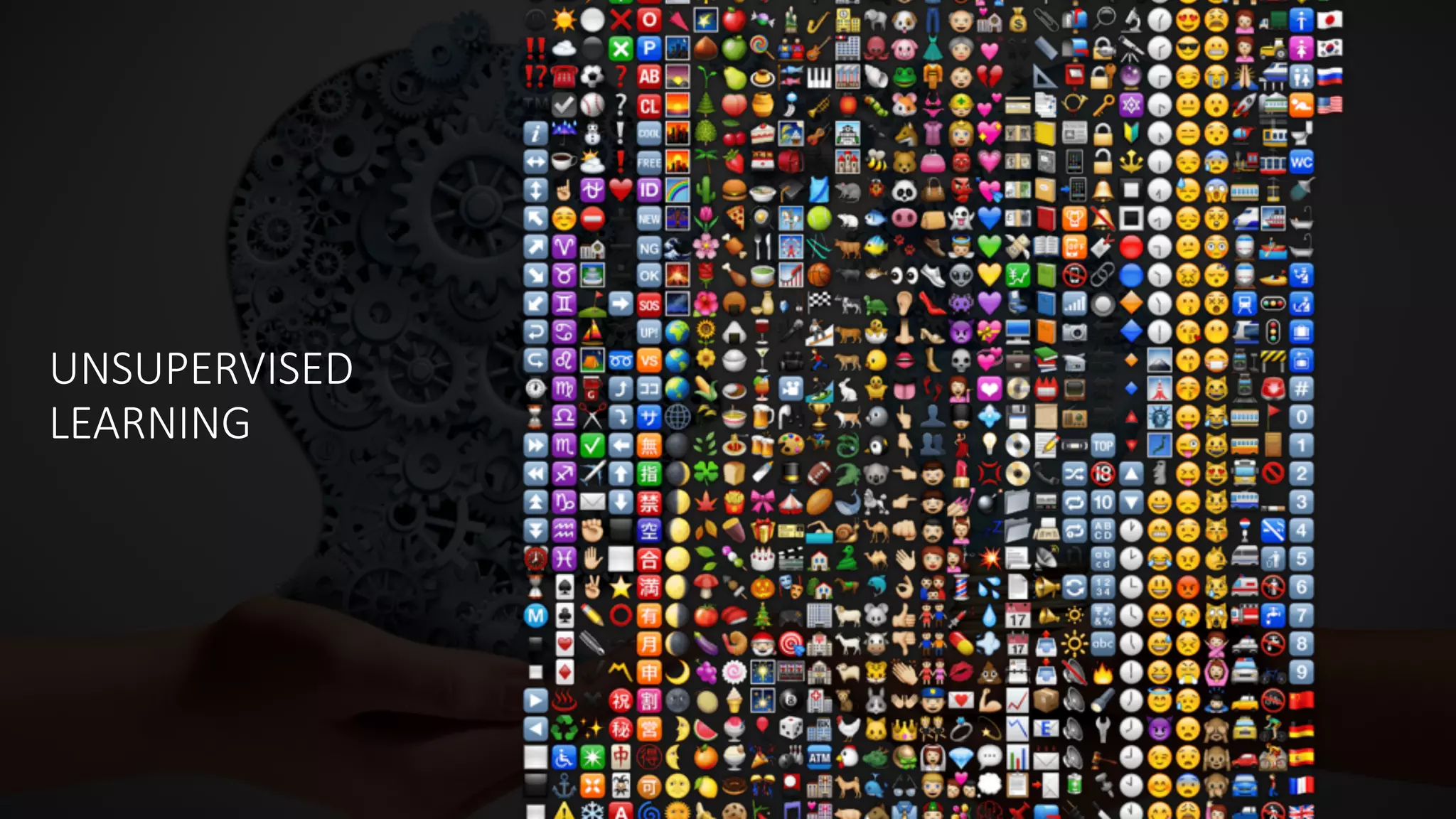 UNSUPERVISED  
LEARNING
 