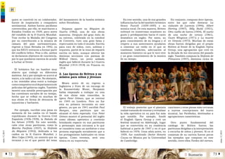2 SumarioHISTORIAÁ 72 73 Â
núm.5|2013
núm.5|2013
En este sentido, una de sus grandes
influencias fue la del también británico
Henry Purcell (1659-1695) y su
música vocal. De esta manera, Britten
subrayó en numerosas ocasiones su
gusto y predisposición hacia el canto
dramático en inglés. Por tanto, su
gran conocimiento de su lengua y el
respeto a sus antecesores ayudaron
a cimentar un estilo en el que se
combinan tradición, adecuación al
momento histórico en que le tocó vivir
y un gran conocimiento de la música
de su tiempo.
El trabajo posterior que el pianista
realizó tratando de renovar y revitalizar
la vida operística en su país fue más
que notable. Por ejemplo, fundó
el English Opera Group y creó un
festival musical en Aldeburgh, lugar
que se convertiría en su residencia
habitual a partir de 1947 y en el que
falleció en 1976. Unos años antes, en
1959, fue nombrado Doctor Honoris
Causa en Música por la Universidad
de Cambridge.
En conjunto, compuso doce óperas,
entre las que cabe destacar La
violación de Lucrecia (1946), Albert
Herring (1947), Billy Budd (1951),
Otra vuelta de tuerca (1954), El sueño
de una noche de verano (1961),
Owen Wingrave (1971) y La muerte
en Venecia (1973). Muchas de estas
obras fueron dirigidas por el propio
Britten al frente de la English Opera
Group, una agrupación que creó en
la década de los cincuenta del pasado
siglo. También compuso la Sinfonía de
Primavera (1947), distintos ciclos de
canciones y otras piezas más cercanas
a nuevas concepciones del teatro
musical, las Parábolas, destinadas a
agrupaciones camerísticas.
Otro punto fundamental del
catálogo de Britten fueron las
partituras dirigidas a la interpretación
o escucha de niños y jóvenes. Si en el
comienzo de su carrera fueron pocos
los ejemplos que compuso en este
sentido, entre ellos Tardes del viernes,
quien se convirtió en su colaborador,
fuente de inspiración y compañero
sentimental. Ambos fueron pacifistas
convencidos; por ello, se marcharon a
Estados Unidos en 1939, poco antes
del estallido de la II Guerra Mundial.
Tras recibir la Medalla del Congreso
por su contribución a la música de
cámara del país norteamericano,
regresó a Gran Bretaña en 1942, ya
que los EEUU entraron a formar parte
del conflicto bélico. Pese a ello, ambos
se declararon objetores de conciencia,
por lo que quedaron exentos de acudir
a luchar al frente.
El británico fue un hombre muy
abierto que trabajó en diferentes
ámbitos. Así y por ejemplo se acercó al
teatro, a la radio y al cine. No obstante,
a los veintidós años entró a trabajar
comocompositoreneldepartamentode
películas del gobierno inglés. También
mostró una notable preocupación por
las cuestiones sociales de su tiempo,
hecho que se reflejó en muchas de
sus obras en forma de denuncia de
injusticias y barbaries.
Por ejemplo, escribió una pieza en
memoria de los caídos en el bando
republicano durante la Guerra Civil
Española (1936-1939), la Balada de
los héroes (1939). En este sentido,
cabe citar otras partituras, como la
Marcha Pacifista (1937), la Sinfonía
da Réquiem (1942), dedicada a los
caídos en la II Guerra Mundial, y
Mea Culpa (1945), un oratorio que no
terminó y en el que partió del tema
del lanzamiento de la bomba atómica
sobre Hiroshima.
Dejamos aparte su Réquiem de
Guerra (1962), una de sus obras
maestras. Después del gran éxito de
su estreno, celebrado en la catedral
de Coventry, tuvo una gran fama y
repercusión en todo el mundo. Escrita
para coro de niños, coro, solistas y
orquesta, partió de la misa de réquiem
escrita en latín, aunque alternó las
distintas secciones con poemas de
Wilfred Owen, un joven soldado
inglés que falleció durante la I Guerra
Mundial (1914-1918) en Francia en
1918.
2. Las óperas de Britten y su
música para niños y jóvenes
Meses antes de su regreso a
Inglaterra y fruto de un encargo de
la Koussevitsky Music, Benjamin
había empezado a trabajar en una
de sus obras más conocidas, la
ópera Peter Grimes, que se estrenó
en 1945 en Londres. Pero no fue
esta su primera incursión en este
género, ya que en 1941 escribió Paul
Bunyan, una partitura que no
alcanzó el éxito esperado. Con Peter
Grimes mostró el potencial del inglés
como idioma operístico y continúo
brindando espacio en sus partituras
a personajes más cercanos a lo que
se considera como un antihéroe o una
persona segregada socialmente que a
los protagonistas habituales en otras
óperas. Como veremos, será una
tónica en su trayectoria.
 