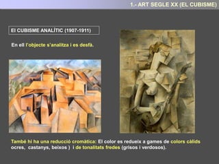 ART SEGLE XX: PRIMERES AVANTGUARDES  (I)