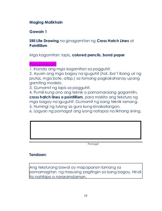 Arts gr.3 tagalog q1