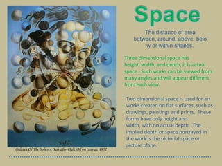 VarietyThe “spice of life” in artworkVariety is the art principle concerned with differences.  