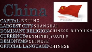 BEIJING
SHANGHAI
CHINESE BUDDHISM
RENMINBI(YUAN) ¥
CHINESE
CHINESE
 