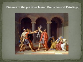 Arts of the Neo-Classical and Romantic periods