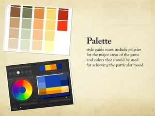 Video Game Design: Art & Sound | PPT