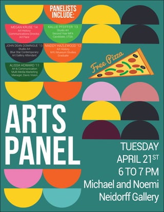 Arts Panel Flyer 