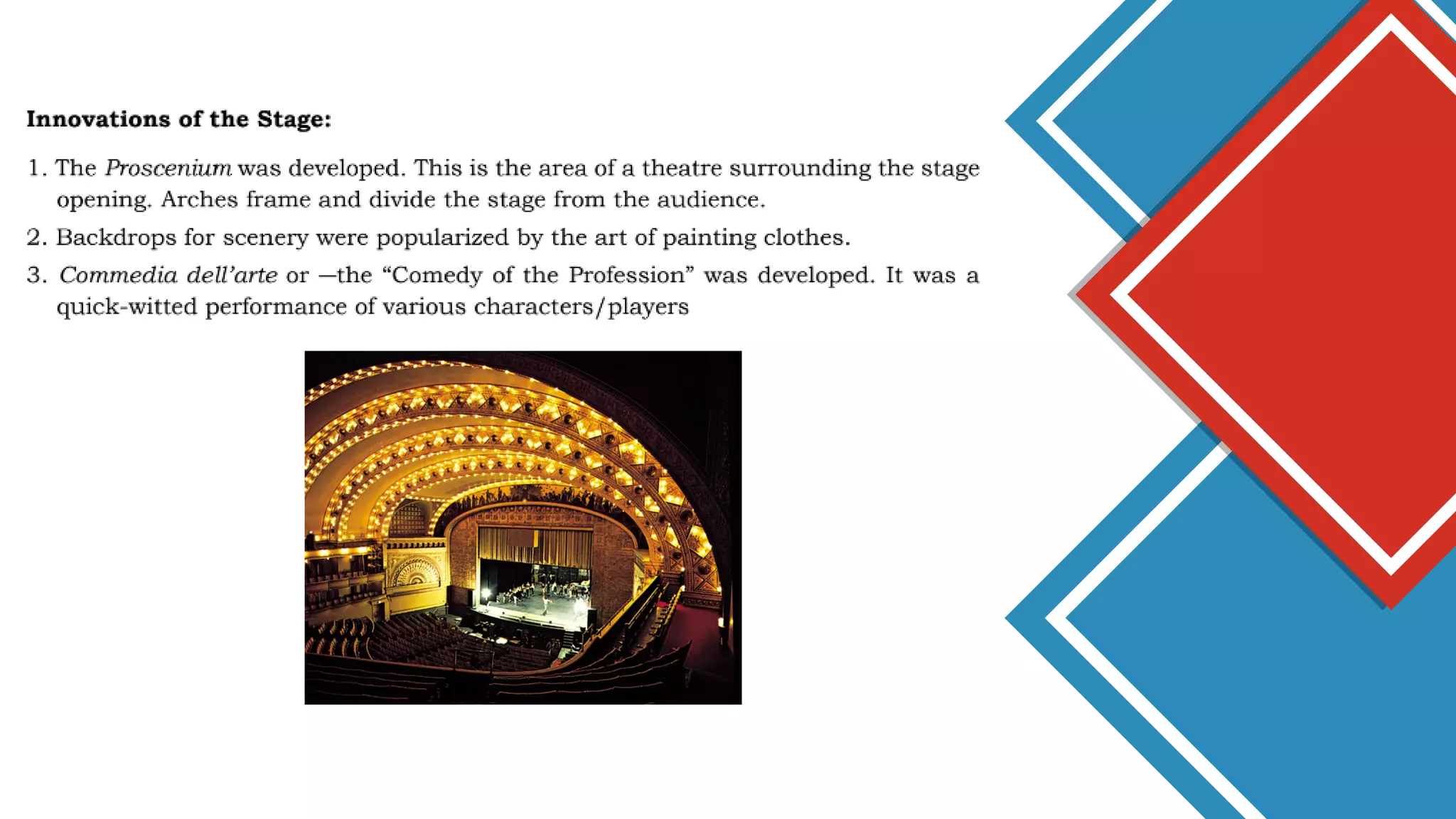 GRADE 9 ARTS (Theatrical Forms from Different Art Periods) PPT