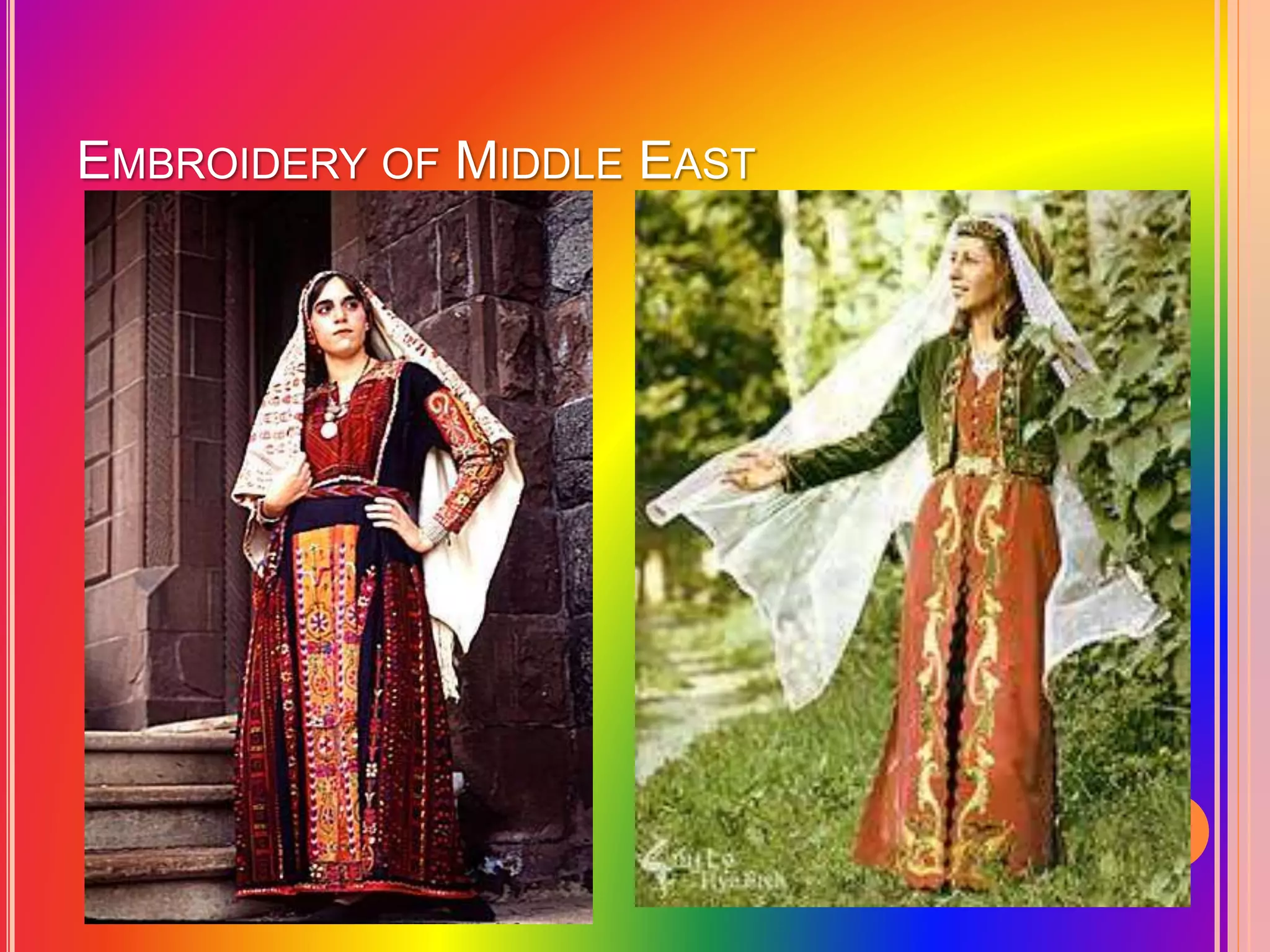 EMBROIDERY OF MIDDLE EAST
 