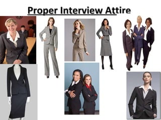 Proper Interview Attire 