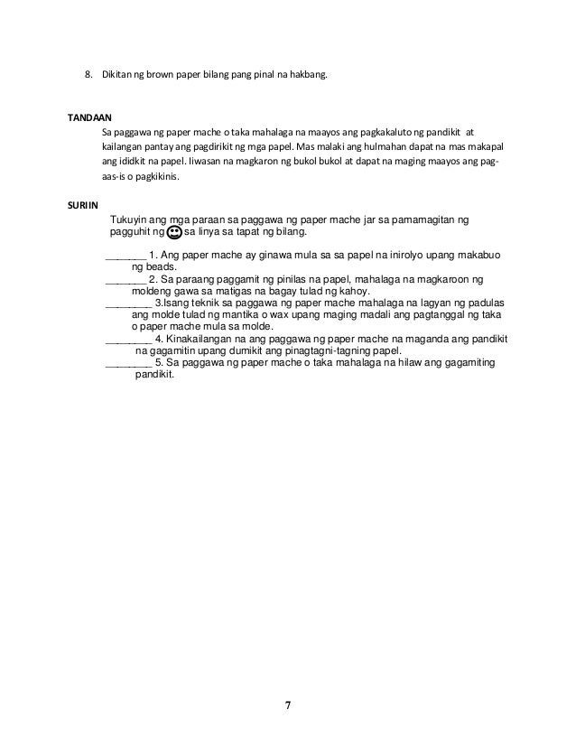 K TO 12 GRADE 5 LEARNER’S MATERIAL IN ARTS (Q1Q4)