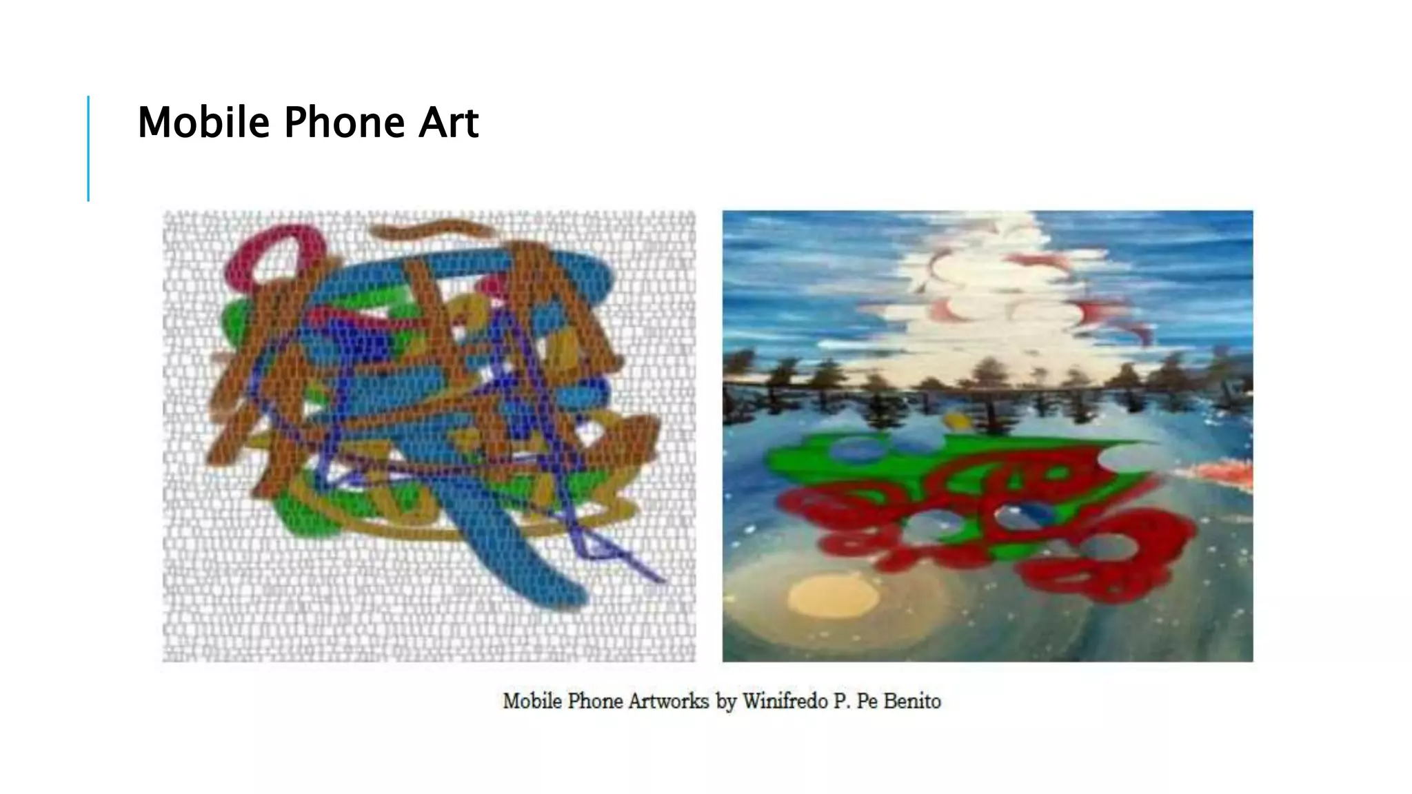 Mobile Phone Art
 
