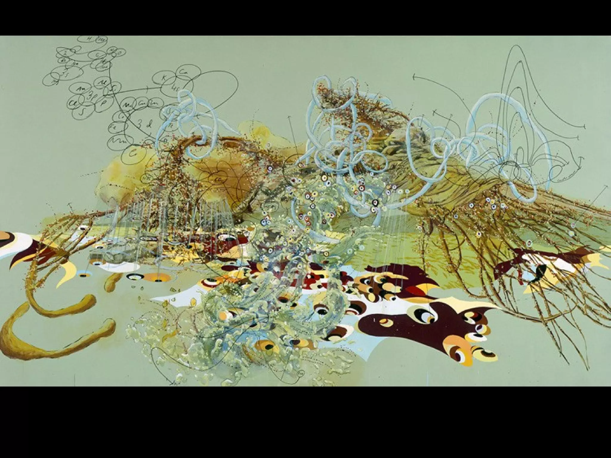 Gustav Klimt
Austria (1862-1918)
Barn with Crucifix, 1912
Space is defined by a cacophony of color.
The colors’ texture wistfully hints of a sacred artifact who does not
fight for light or attention, but rather accepts the embrace of
nature while still peaking through.
As if to say, "I'm still here, but not for long, you might find me in
another time..."
 