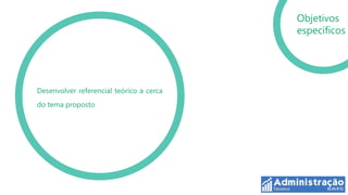 Objetivos
                                          específicos




Desenvolver referencial teórico a cerca
do tema proposto
 