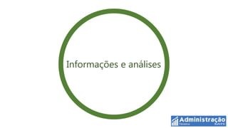 Informações e análises
 