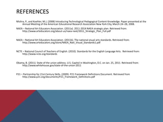 Creativity may be hindered or heavily influenced by the particular perspectives and examples seen online(Sabieh, 2002). 