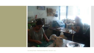 Art Therapy Project - Albertslund Ungecenter - Denmark - 2014 
 