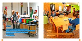 Design-shop


     Описание: магазин-клуб с собственным дизайн-кафе.
     Магазин специализируется на реализации дизайнерских продуктов   Co-working
     (элементы интерьера, аксессуары) высокого качества
     по доступной цене.                                              Описание: универсальное место для работы, досуга и отдыха.
     Место: ART UP PLACE.                                            Место: ART UP PLACE.




32                                                                                                                                33
 