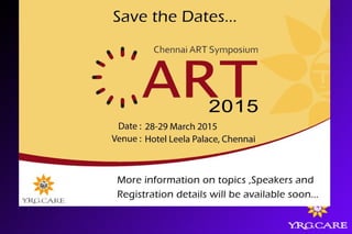 Guest Lecture Jan 2015: ART update 