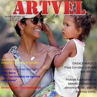 Artvel magazine 2013 Marzo