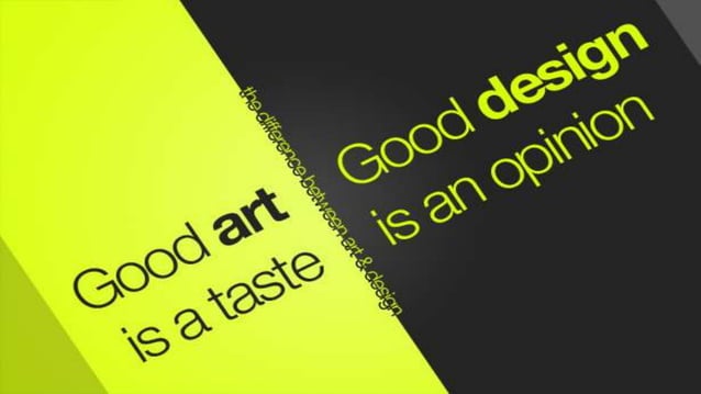 Art vs design | PPTX