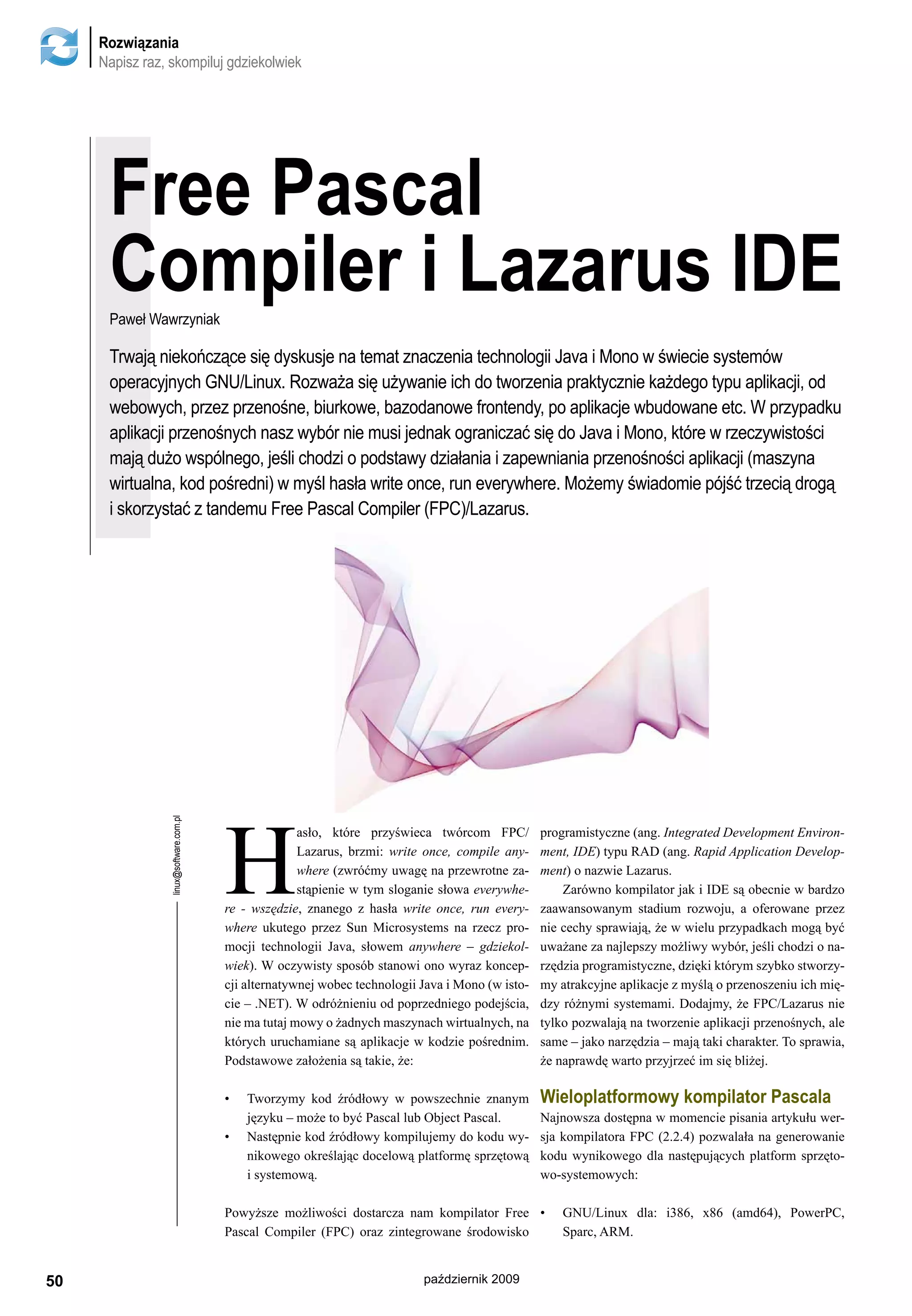 Free Pascal Compiler i Lazarus IDE | PDF