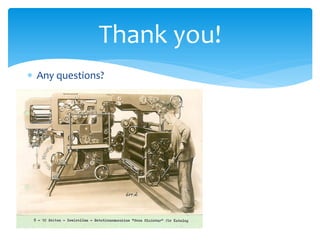 Thank you!
 Any questions?
 