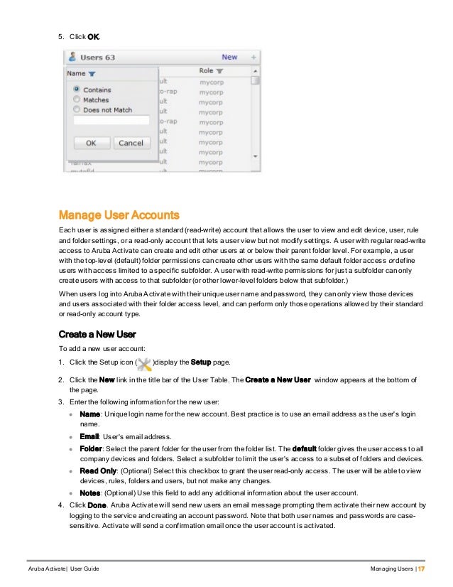 aruba activate user guide aruba address format