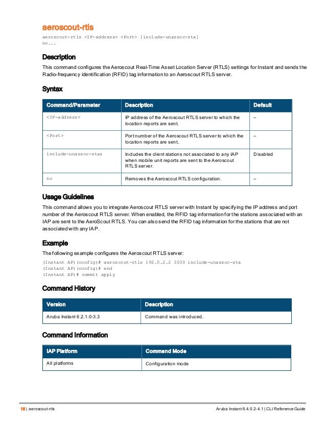 aruba instant 6 4 0 2 4 1 command line interface reference guide aruba address format