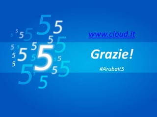Aruba Cloud: 5 minuti sul VisualCloud #Arubait5