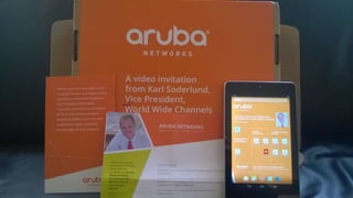 Aruba Networks Channel Recruitment Program