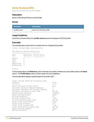 Aruba OS 6.3 Command Line Interface Reference Guide