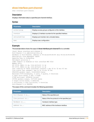 Aruba OS 6.3 Command Line Interface Reference Guide