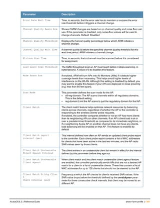 Aruba OS 6.3 Command Line Interface Reference Guide