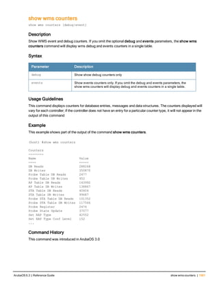 Aruba OS 6.3 Command Line Interface Reference Guide