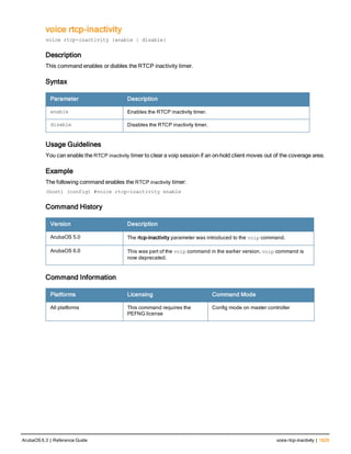 Aruba OS 6.3 Command Line Interface Reference Guide