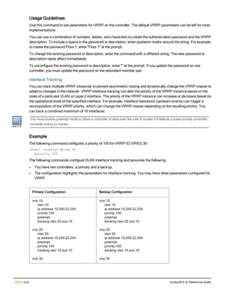 Aruba OS 6.3 Command Line Interface Reference Guide