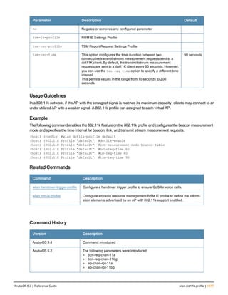 Aruba OS 6.3 Command Line Interface Reference Guide