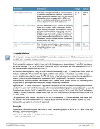 Aruba OS 6.3 Command Line Interface Reference Guide