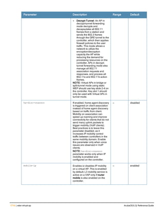 Aruba OS 6.3 Command Line Interface Reference Guide