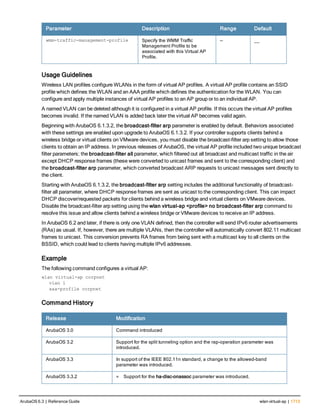Aruba OS 6.3 Command Line Interface Reference Guide