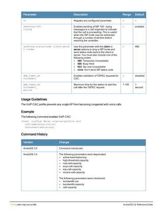 Aruba OS 6.3 Command Line Interface Reference Guide