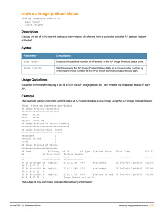 Aruba OS 6.3 Command Line Interface Reference Guide