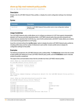Aruba OS 6.3 Command Line Interface Reference Guide