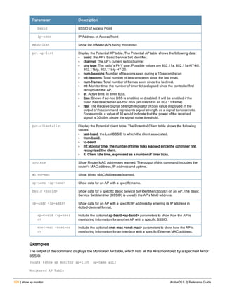 Aruba OS 6.3 Command Line Interface Reference Guide