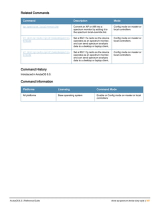 Aruba OS 6.3 Command Line Interface Reference Guide