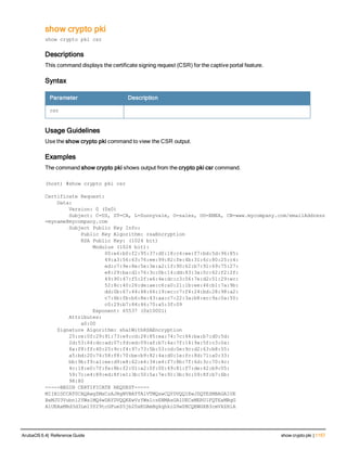 Aruba OS 6.4 Command Line Interface Reference Guide