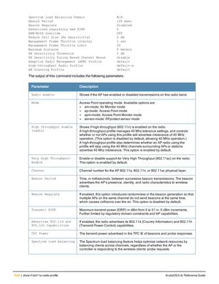 Aruba OS 6.4 Command Line Interface Reference Guide