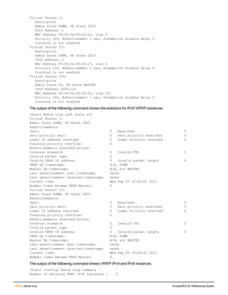 Aruba OS 6.4 Command Line Interface Reference Guide