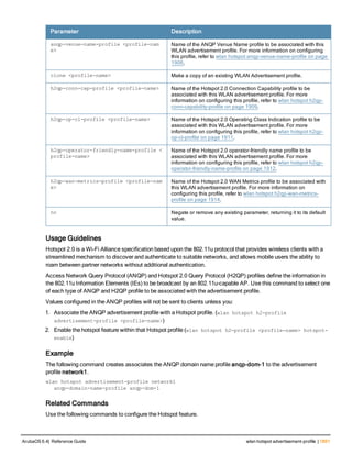Aruba OS 6.4 Command Line Interface Reference Guide